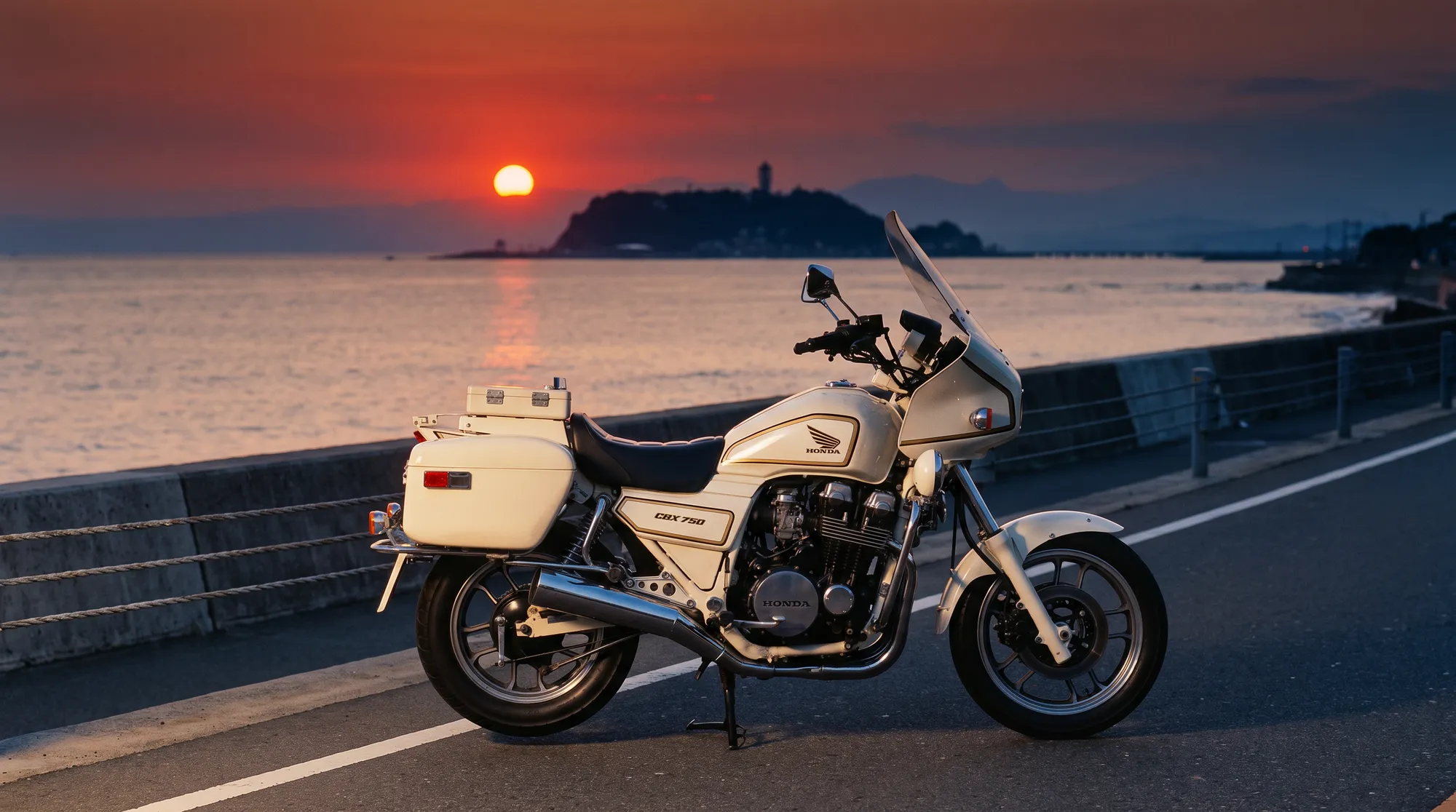 Shonan sunset, 1988